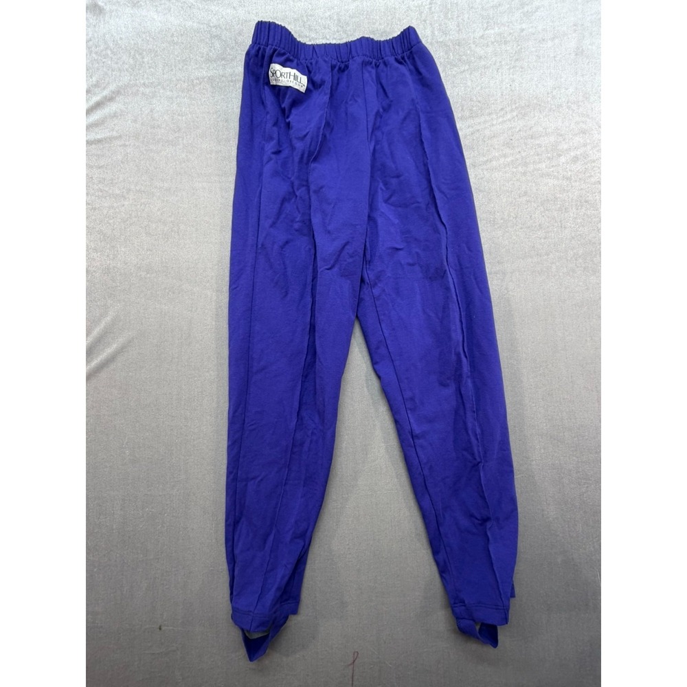 Vintage Sporthill Made in USA Sweatpants Stirrup‎ X-Small Blue Relaxed Fit